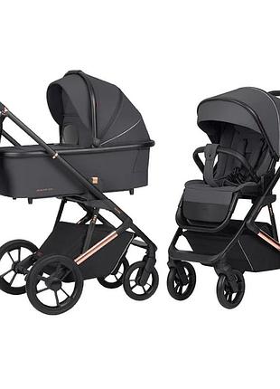 Коляска универсальная carrello sigma crl-6509 (2in1) stone grey