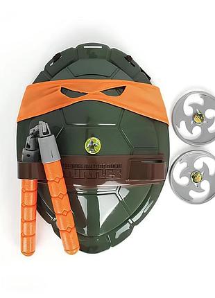 Боевой набор микеланджело черепашки ниндзя , детский набор с повязкой панцирем и сюрикенами yousf