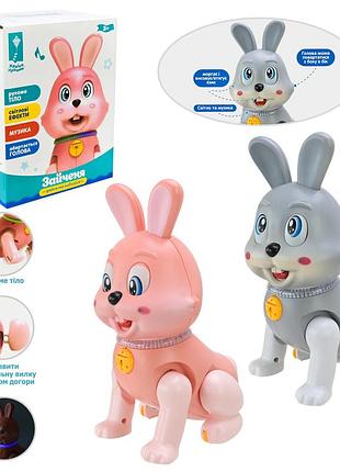 Заяц музичний (озвучка українською) пісня у коробці 13*9.7*17 см. pl-724-15