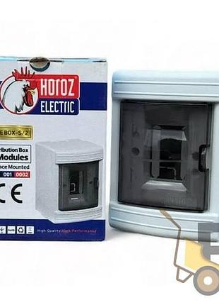 Щиток наружный 2 авт. fuse box-s/2 белый 110-001-0002