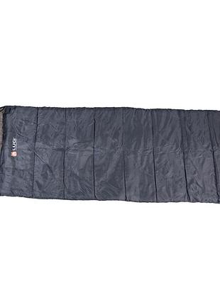 Спальный мешок водонепроницаемый с капюшоном, серый lu009