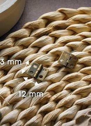 Петля для декупажу. колір "стара латунь". 12х13мм / петля для декупажу. колір "стара латунь". 12х13мм