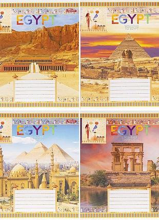 Зошити на 12 аркушів, клітинка,10 шт в наборі