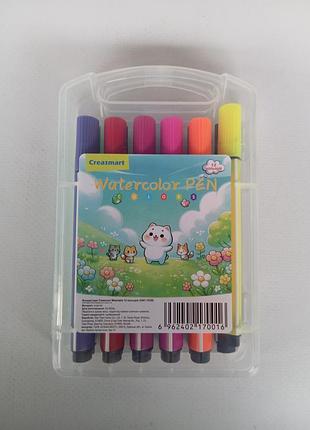 Фломастеры 12 цветов в пенале 2401-12