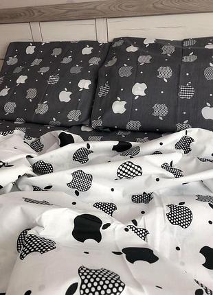 Постельное белье бязь эпл вайт двуспальный