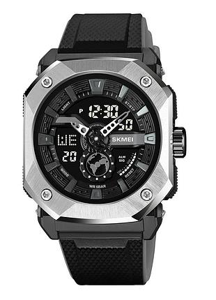 Skmei 2272sibk silver-black sale