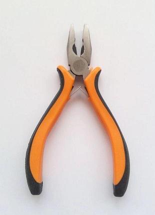 Плоскогубці (пасатижі) vkstar 125 мм, orange