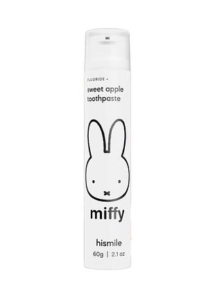 Зубна паста зі смаком солодкого яблука hismile miffy toothpaste, 60 г