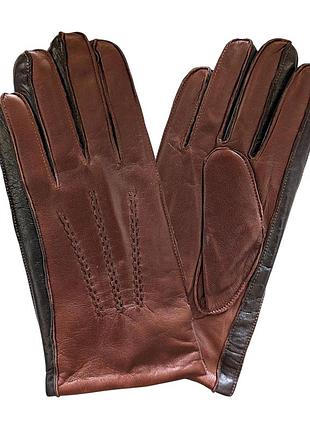 Мужские перчатки из кожи оленя с подкладкой из шерсти mp1093z