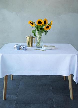 Скатертина "соняхи" 275-23/00 р.3,00*1,50 біла
