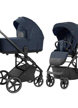 Универсальная коляска carrello alfa 2 в 1 crl-6522 denim blue