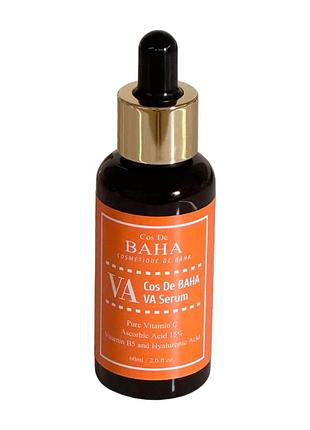 Сироватка для обличчя cos de baha vitamin c 15% serum - ascorbic acid, 60 мл