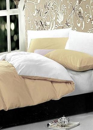 Пододеяльник 145х215см +наволочки 50х70 2шт поплин люкс микс арктика+карамель moonlight