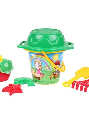 Іграшка "набір пісочний л" технок 1455txk з лійкою