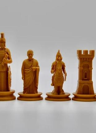 Шахматы древней греции против древнего рима (32 фигурки)