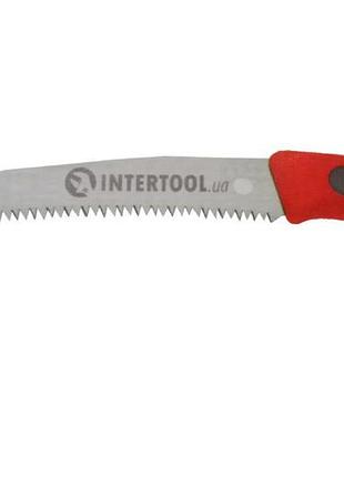 Ножовка садовая intertool 255 мм x 7t x 1" x 3d (ht-3144)