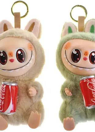 Мягкая игрушка the monsters labubu игрушки pop mart coca-cola 15 см
