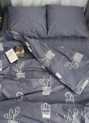Постельное белье бязь мир кактусов семейный