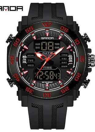 Sanda 6029 black-red