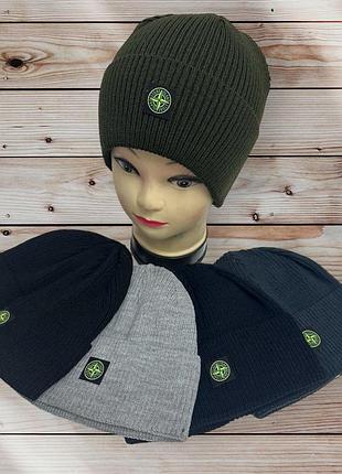 Шапочка одинарна розмір 54-56см ціна 150-00