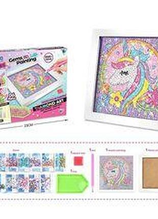 Алмазна мозаїка “єдиноріг” стрази a 5501 b