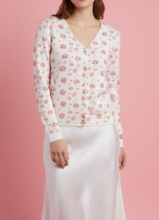 Кардиган на пуговицах р s-m damart