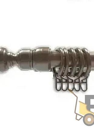 Карниз трубчатый cardinal без шины 3,5 м орех