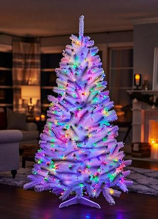 Гирлянда нитка уличная 100 м 1000 led ip65 белая мультиколор – водостойкая гирлянда с 8 режимами свечения