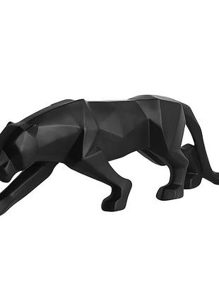 Статуэтка черная пантера . фигурка для интерьера черная пантера 25*4,5*8 см yousf