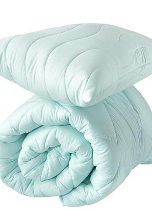Набор одеяло+подушка tropical мята