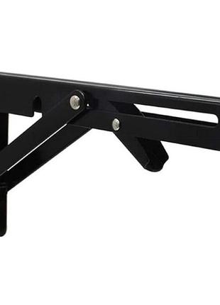 Откидной механизм для полки складной треугольный угловой кронштейн — усиленная регулируемая настенная опора для полок 300мм