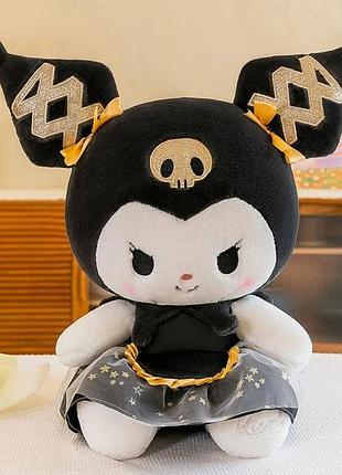Большая мягкая игрушка куроми гигант плюшевая из аниме в черно золотом платье 100 см