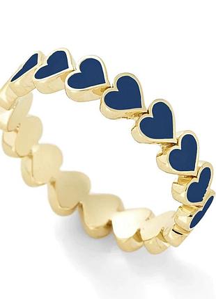 Золотиста каблучка , розмір 17 18