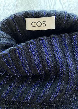 Плотный и качественный свитер cos размер л-хл 9