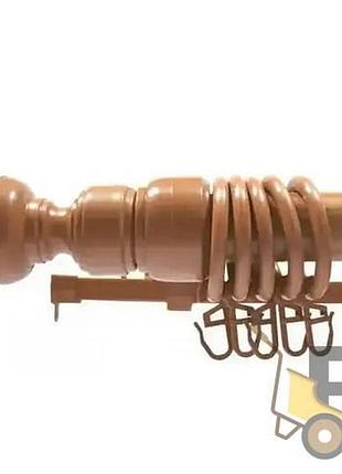 Карниз трубчастий cardinal без шини 4 м черешня