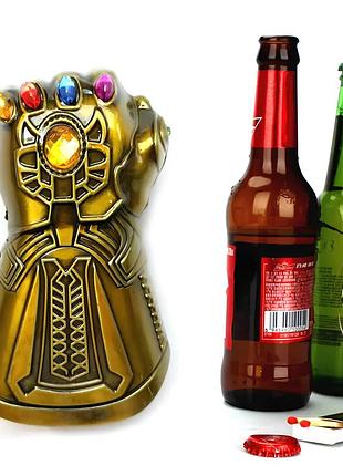 Рукавичка нескінченності reteq. міні рукавички танос для пляшки. відкривачка для пляшок ininit gantlet, marvel, avenger yousf