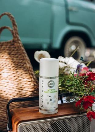 Увлажняющая эмульсия для чувствительной и сухой кожи лица my ato moist emulsion jeuderm, 100 мл