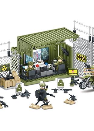 Конструктор военная база полигон штаб фигурки человечки военные спецназ ссо рейнджеры