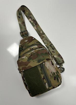 Сумка-мессенджер через плечо ( мультикам / пиксель / олива / черный ) oxford