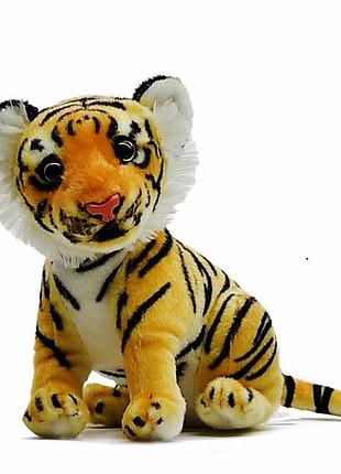 Мягкая игрушка символ 2022 года - тигр 20 см t2021 рыжий