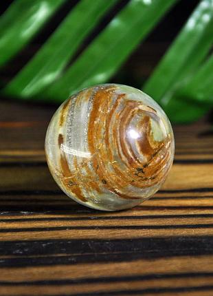 Фигурка шар из камня оникс, 3.5 см (цвет, как на фото)