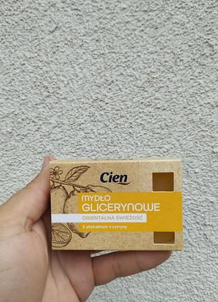 Тверде гліцеринове мило cien східна свіжість з екстрактом лимона 100 г – ароматна доглядова формула