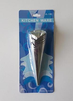 Форма в наборі з 6-ти металева для круасанів l 11cm ; d 3,5cm forkopt