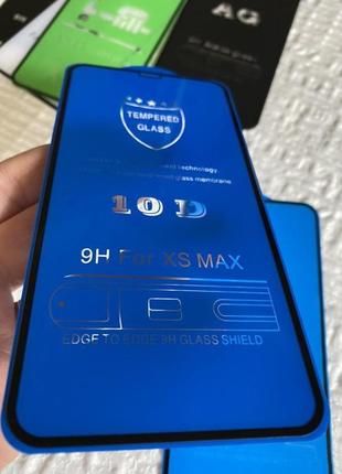 Защитное стекло 10d на iphone xs max для айфон 5d 9d3 фото