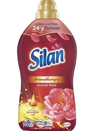 Ополаскиватель-кондиционер для белья silan aromatherapy sensual rose 1364 мл (9000101582536)