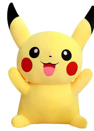 М`яка іграшка пікачу reteq. плюшева м'яка іграшка пікачу. покемон пікачу 35 см yousf