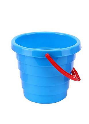Детская игрушка "ведерко а" технок 0472txk объем 1 л голубой