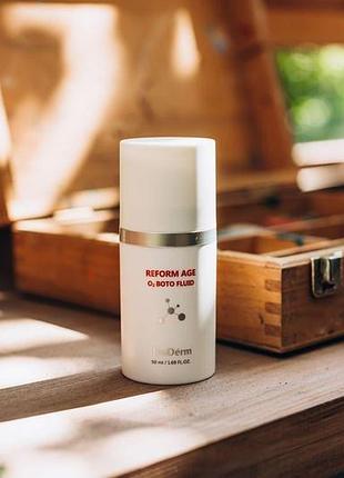 Омолоджуючий кисневий ботофлюїд reform age o2 boto fluid jeuderm, 50 мл