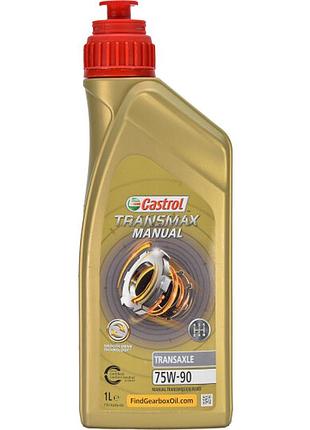 Масло трансмиссионное castrol transmax manual transaxle 75w90 1l, 15d705
