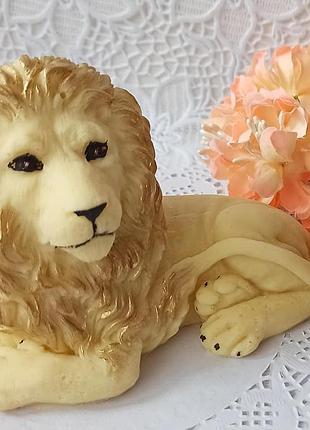 Фигурка из шоколада лев фигурка на торт украшения из бельгийского шоколада шоколадный декор игрушки